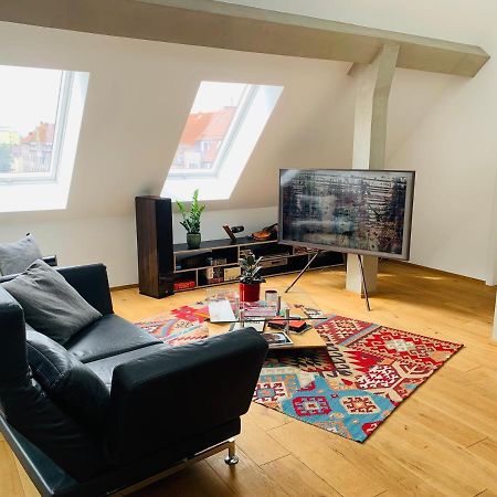 Exklusives Penthouse Im Ehemaligen Bunker Apartment Hannover Ngoại thất bức ảnh