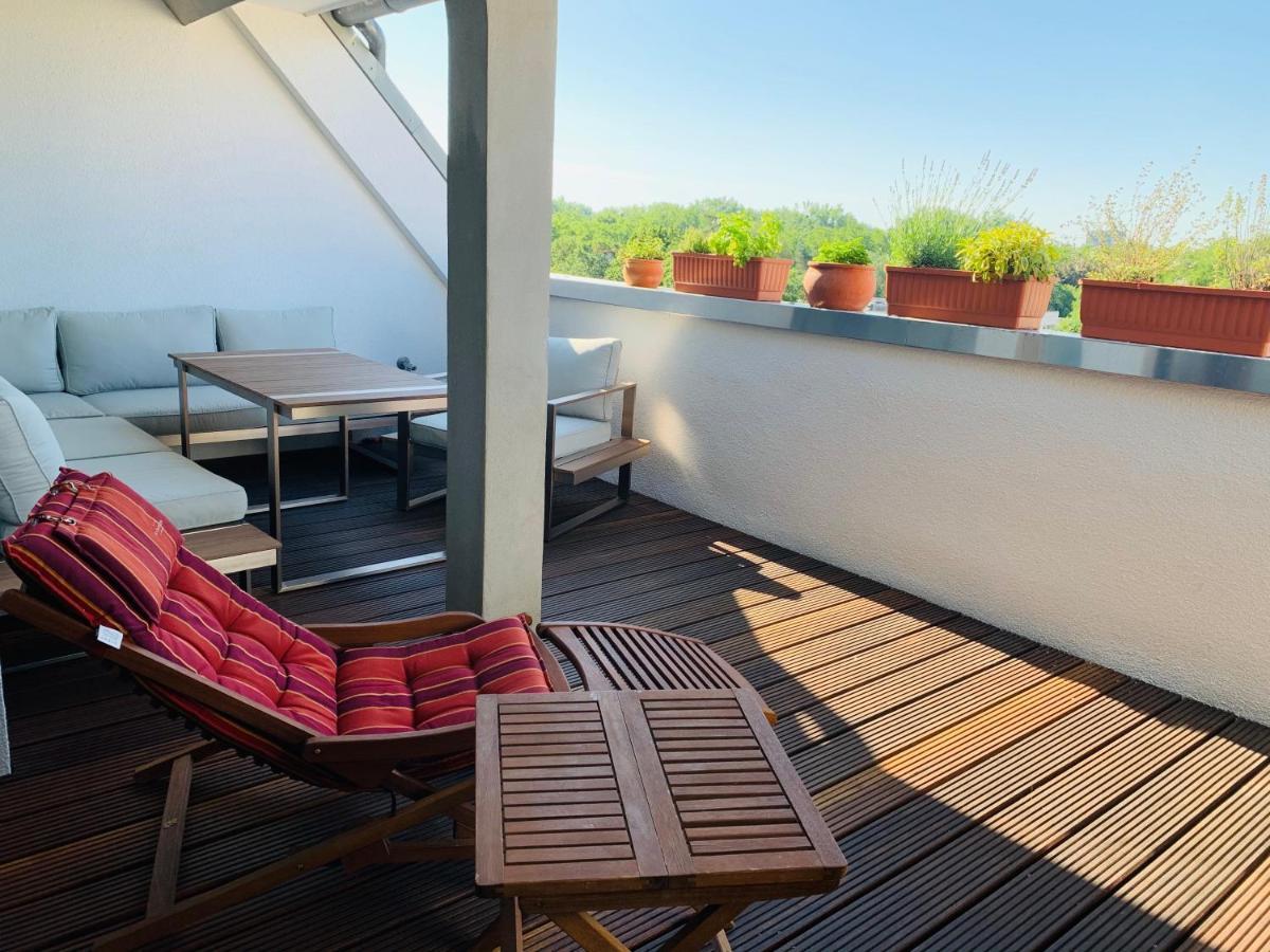 Exklusives Penthouse Im Ehemaligen Bunker Apartment Hannover Ngoại thất bức ảnh