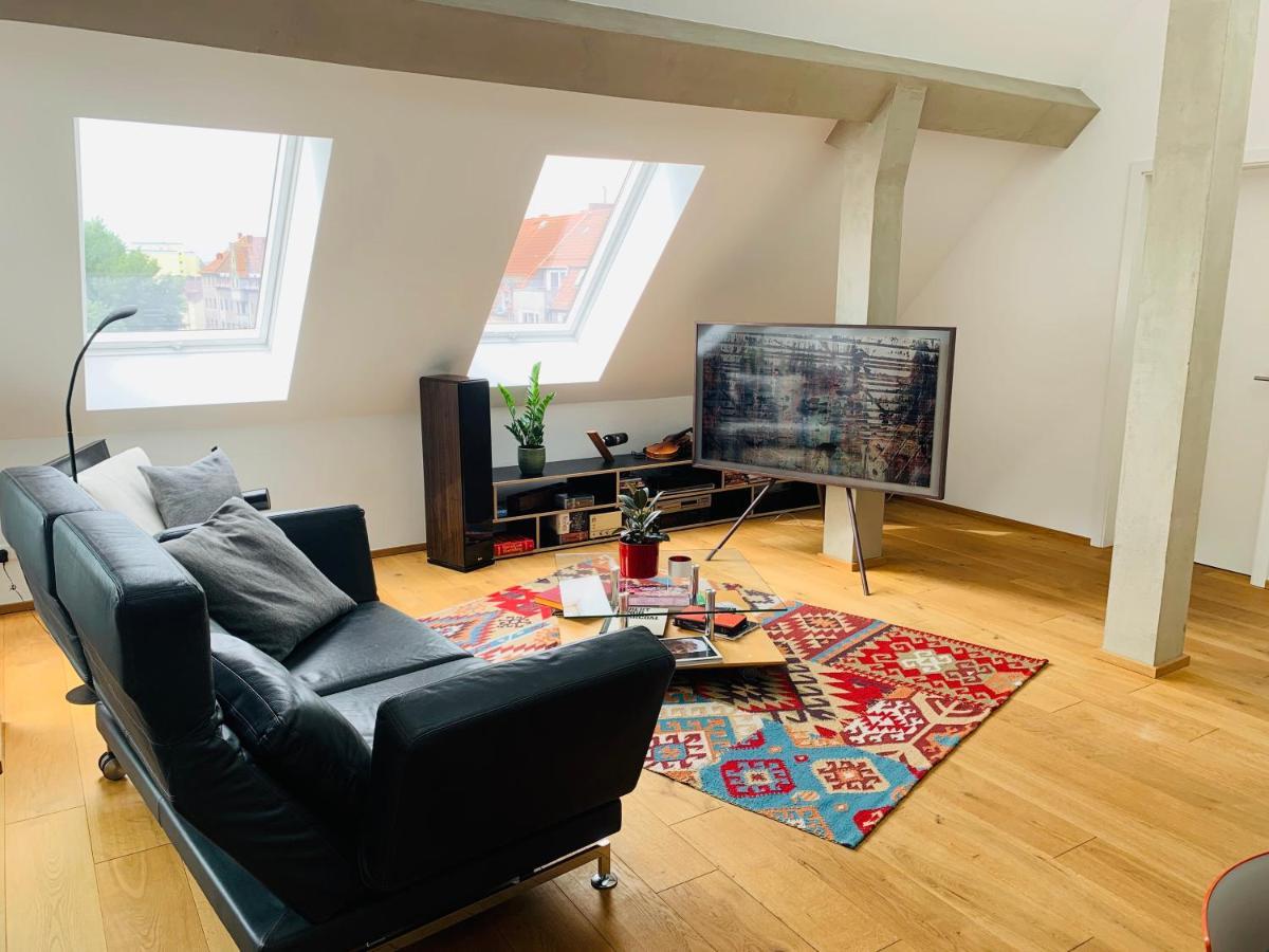 Exklusives Penthouse Im Ehemaligen Bunker Apartment Hannover Ngoại thất bức ảnh